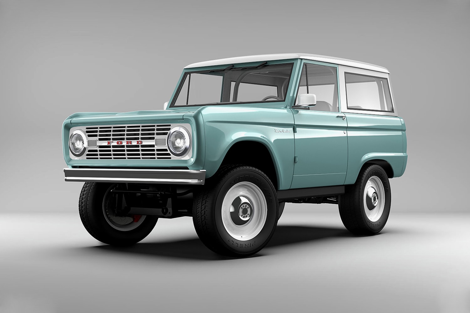 Zero Labs Unveils All-Electric Ford Bronco Restomod ev 600 horsepower factory license steel 