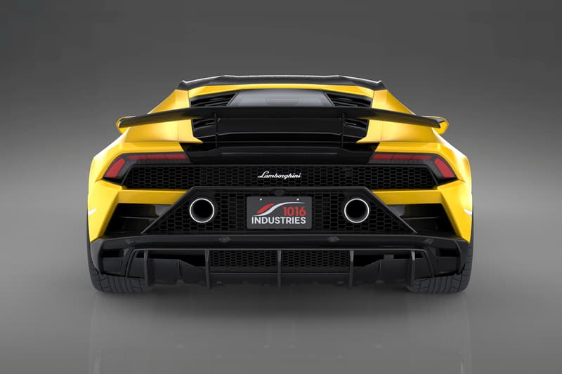 1016 Industries First 100 percent Carbon Fiber Lamborghini Huracán EVO Release Info Buy Price