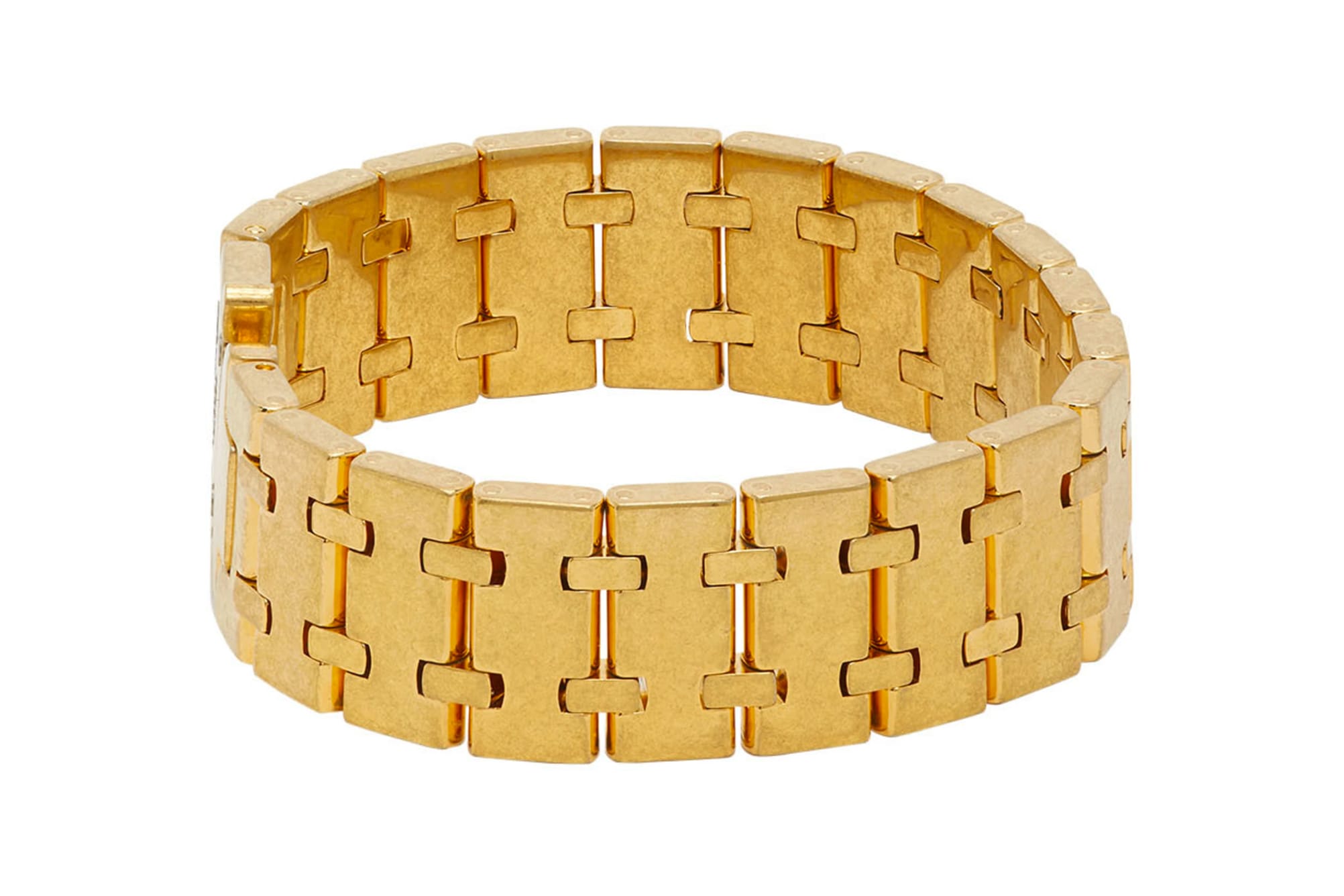 1017 Alyx 9SM Bracelet with Buckle  Shiny Gold  RvceShops