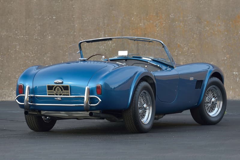 1963 Shelby Cobra 289 mecum indy 2020 auctions vintage cars