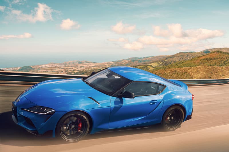 2021 Toyota GR Supra Horizon Blue Japan Exclusive 382 horsepower images photos info 100 units only 