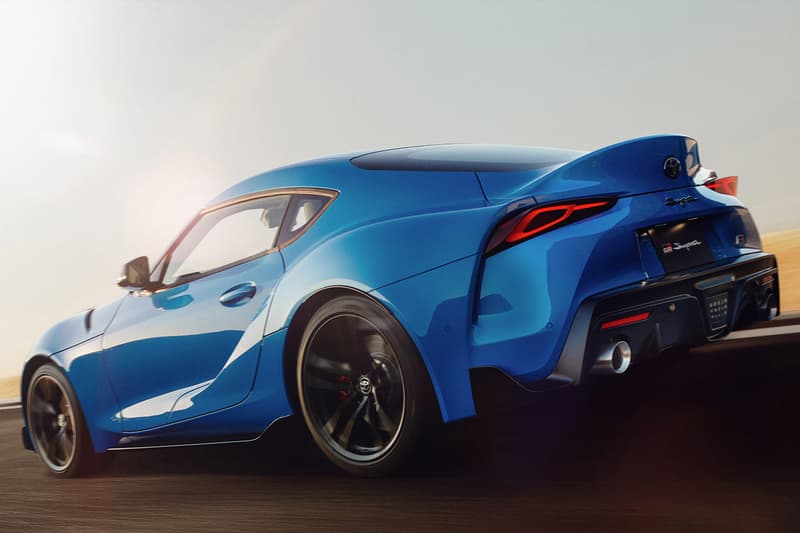 2021 Toyota GR Supra Horizon Blue Japan Exclusive 382 horsepower images photos info 100 units only 