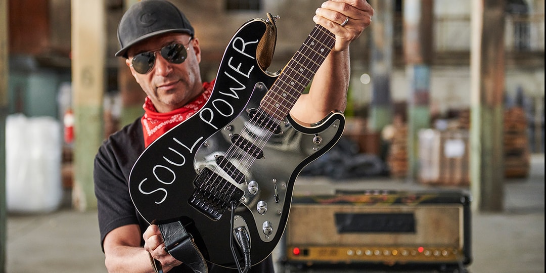 Tom Morello surprises 10-year-old fan with Soul Power Stratocaster