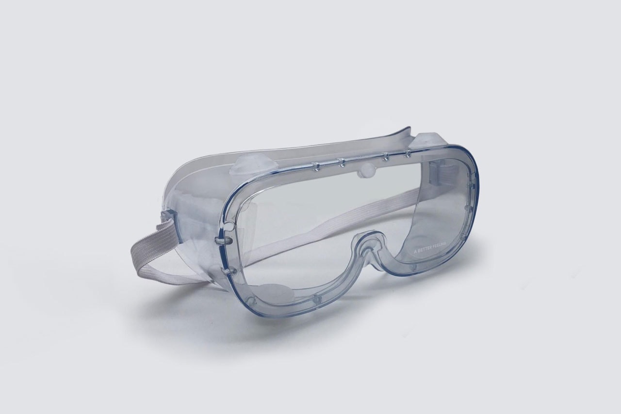 A BETTER FEELING Medical Goggles Donation Info Instagram Clear National Health Service UK 