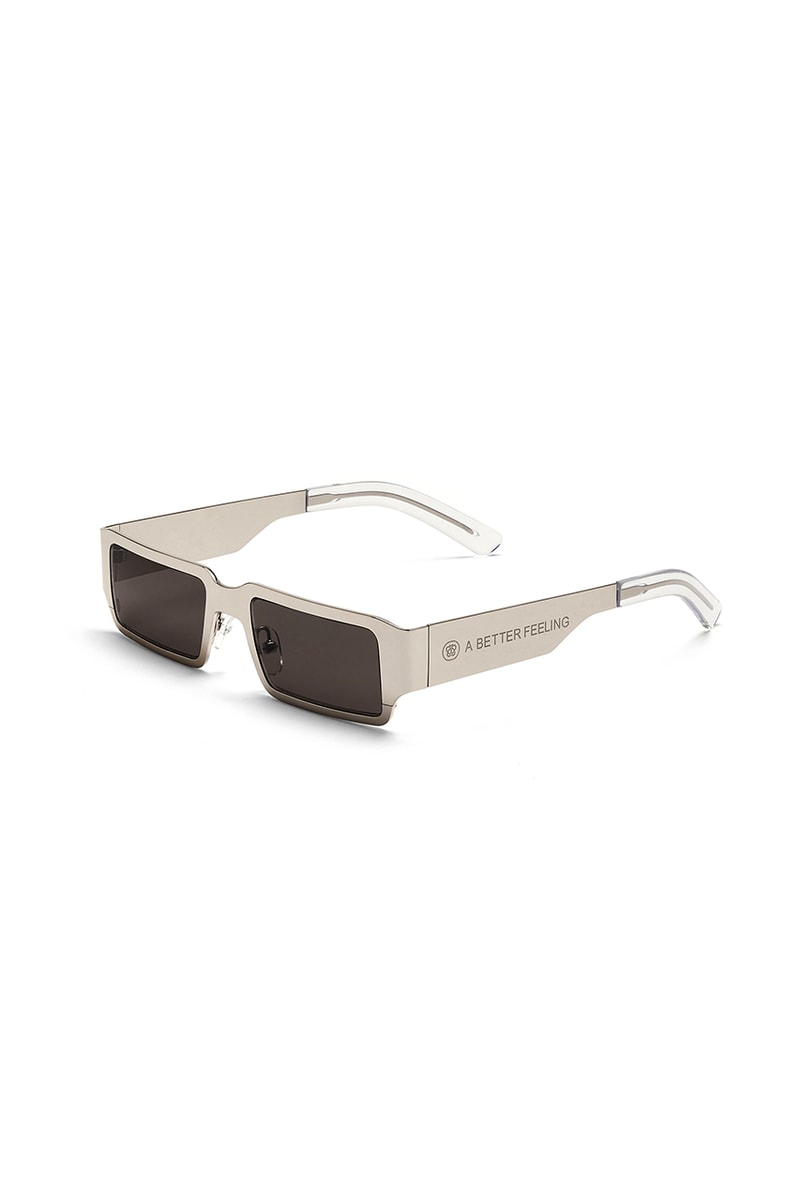 A BETTER FEELING POLLUX Sunglasses Release Date Information First Look Drop Eyewear Contemporary Modern Minimalistic Stainless Steel Unisex Xander Ghost