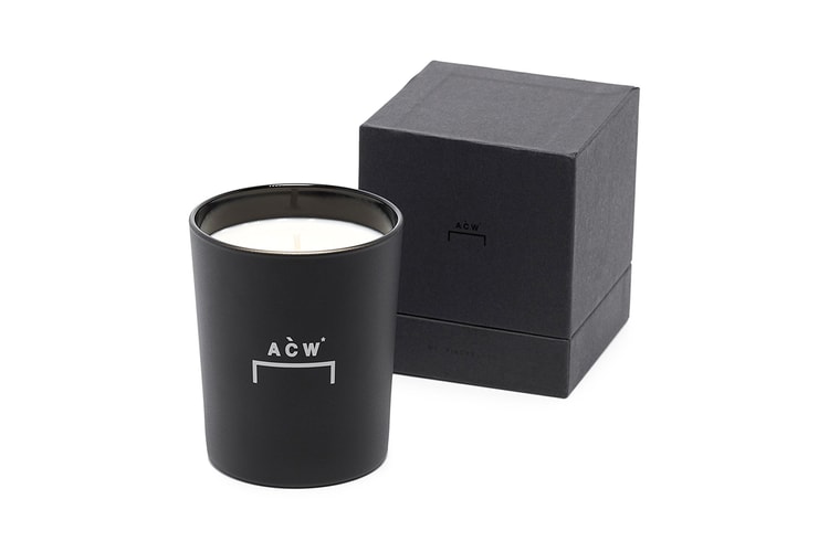 A-COLD-WALL* Drops $69 USD, Bracket-Branded Scentless Candle