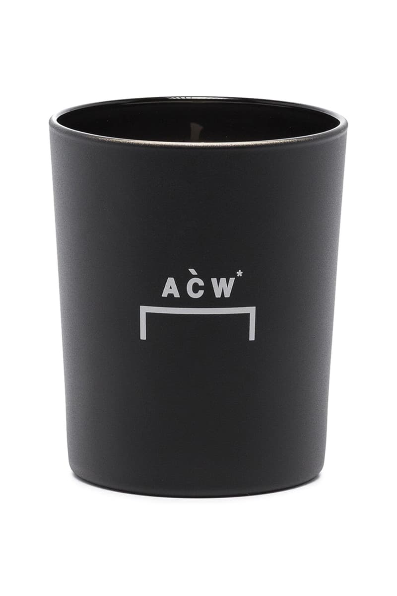 A-COLD-WALL* Scentless Candle Samuel Ross Work From Home WFH Homeware Goods Scents Smells Browns Decor Accessories Release Information "FIBERGLASS"