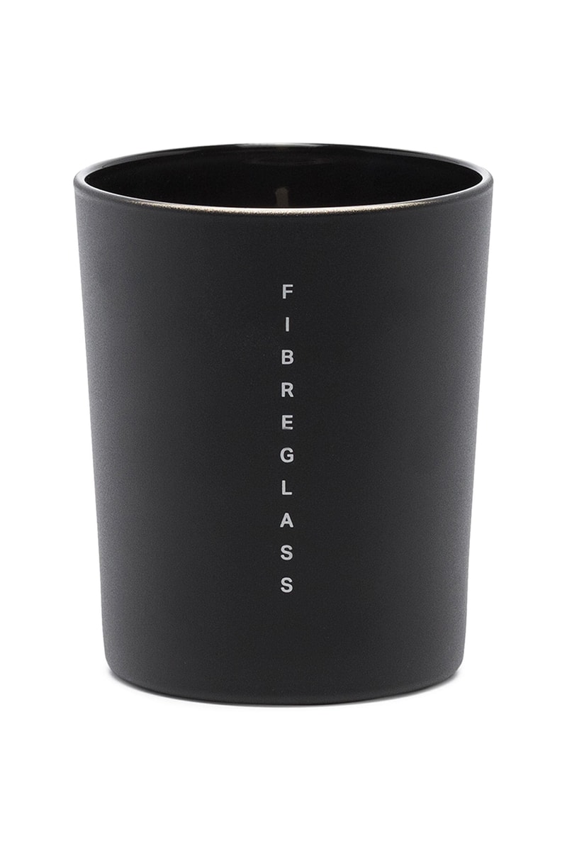A-COLD-WALL* Scentless Candle Samuel Ross Work From Home WFH Homeware Goods Scents Smells Browns Decor Accessories Release Information "FIBERGLASS"