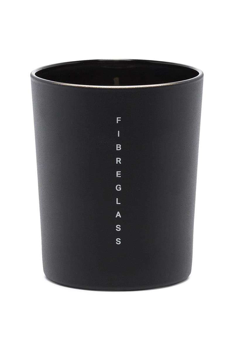 A-COLD-WALL* Scentless Candle Samuel Ross Work From Home WFH Homeware Goods Scents Smells Browns Decor Accessories Release Information "FIBERGLASS"