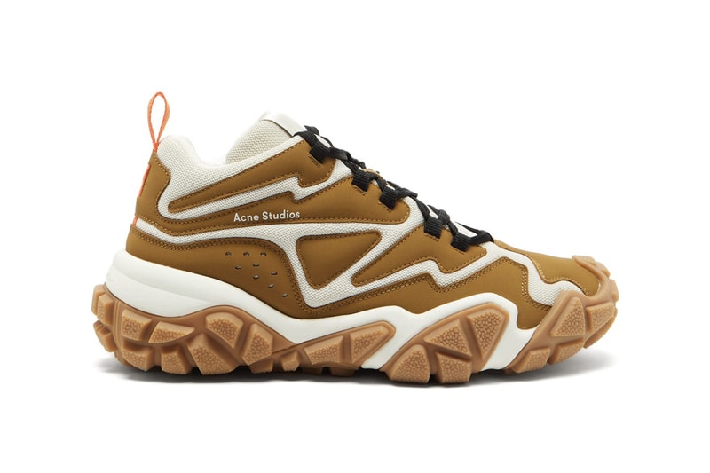 Acne Studios Chunky Sole Trainer Suede Mesh 