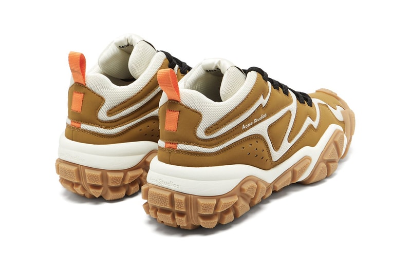 Acne Studios Chunky Sole Trainer Suede Mesh 