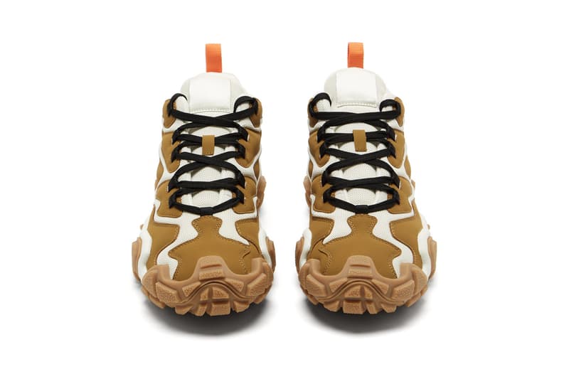 Acne Studios Chunky Sole Trainer Suede Mesh