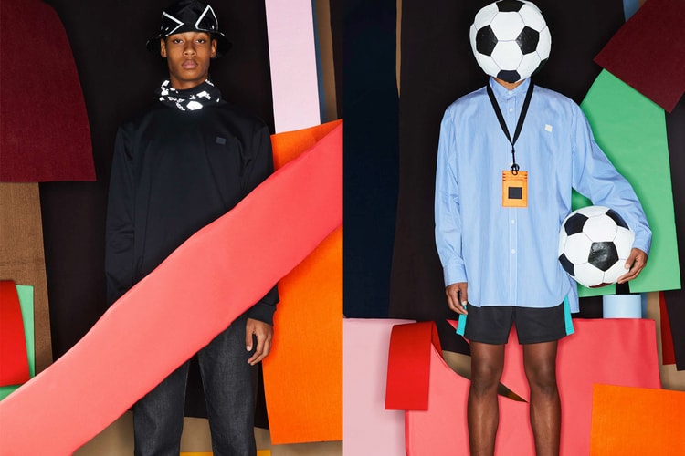 Acne Studios Delivers Vibrant Staples With FW20 Face Collection