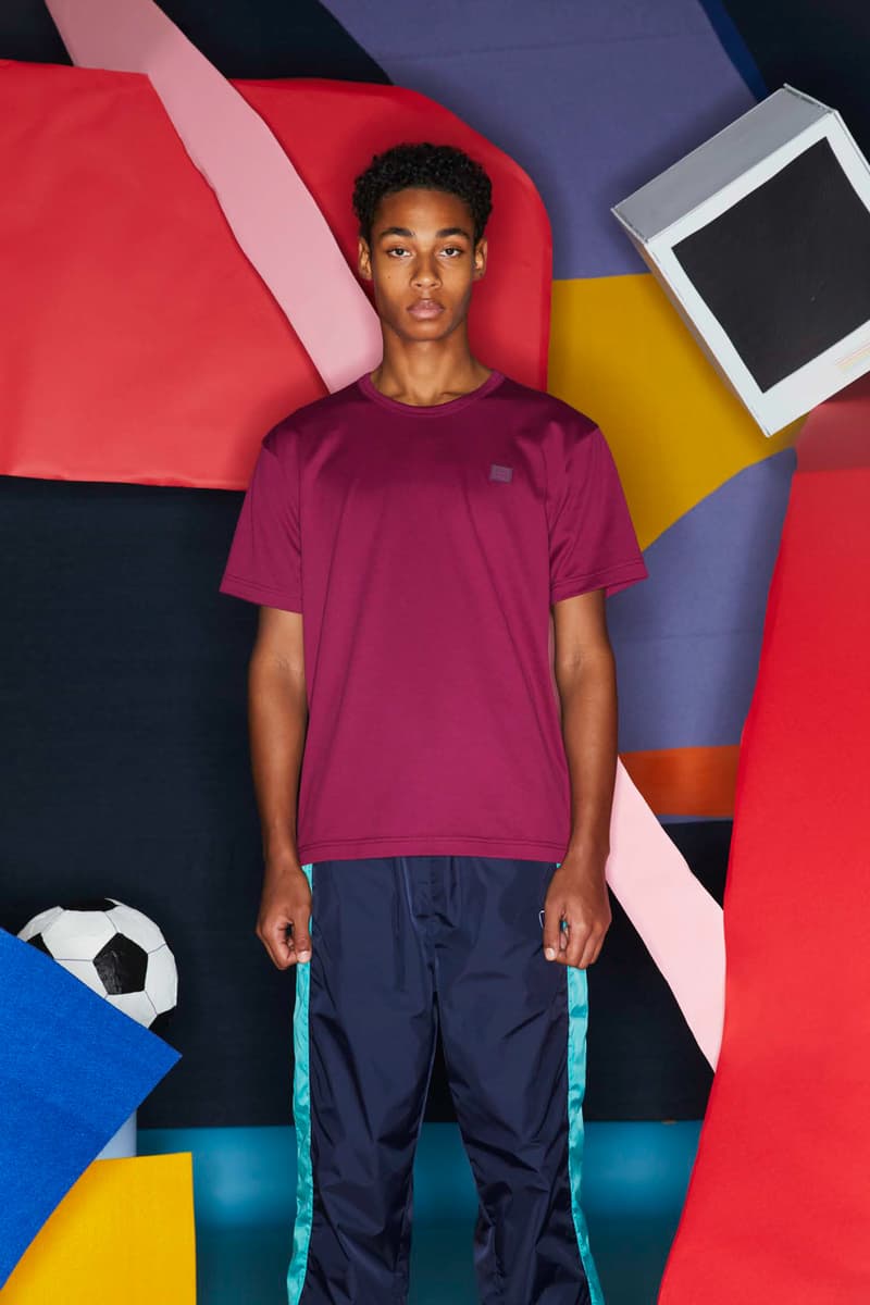Acne Studios FW20 fall winter 2020 Face Collection Lookbook swedish menswear womenswear imprint basics knits jersey fleece face patch