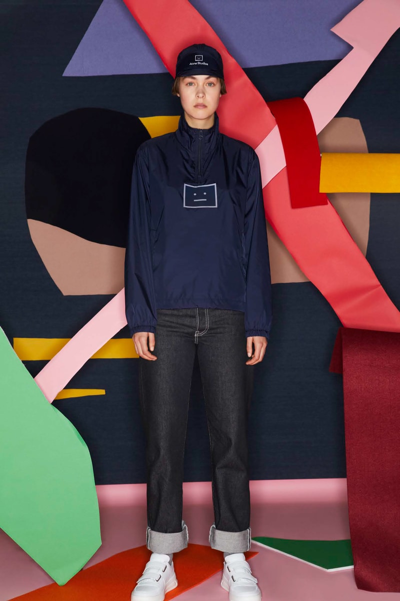 Acne Studios FW20 fall winter 2020 Face Collection Lookbook swedish menswear womenswear imprint basics knits jersey fleece face patch 