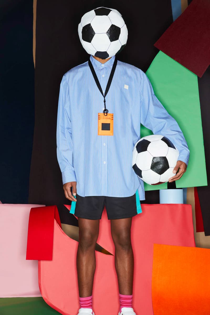 Acne Studios FW20 fall winter 2020 Face Collection Lookbook swedish menswear womenswear imprint basics knits jersey fleece face patch