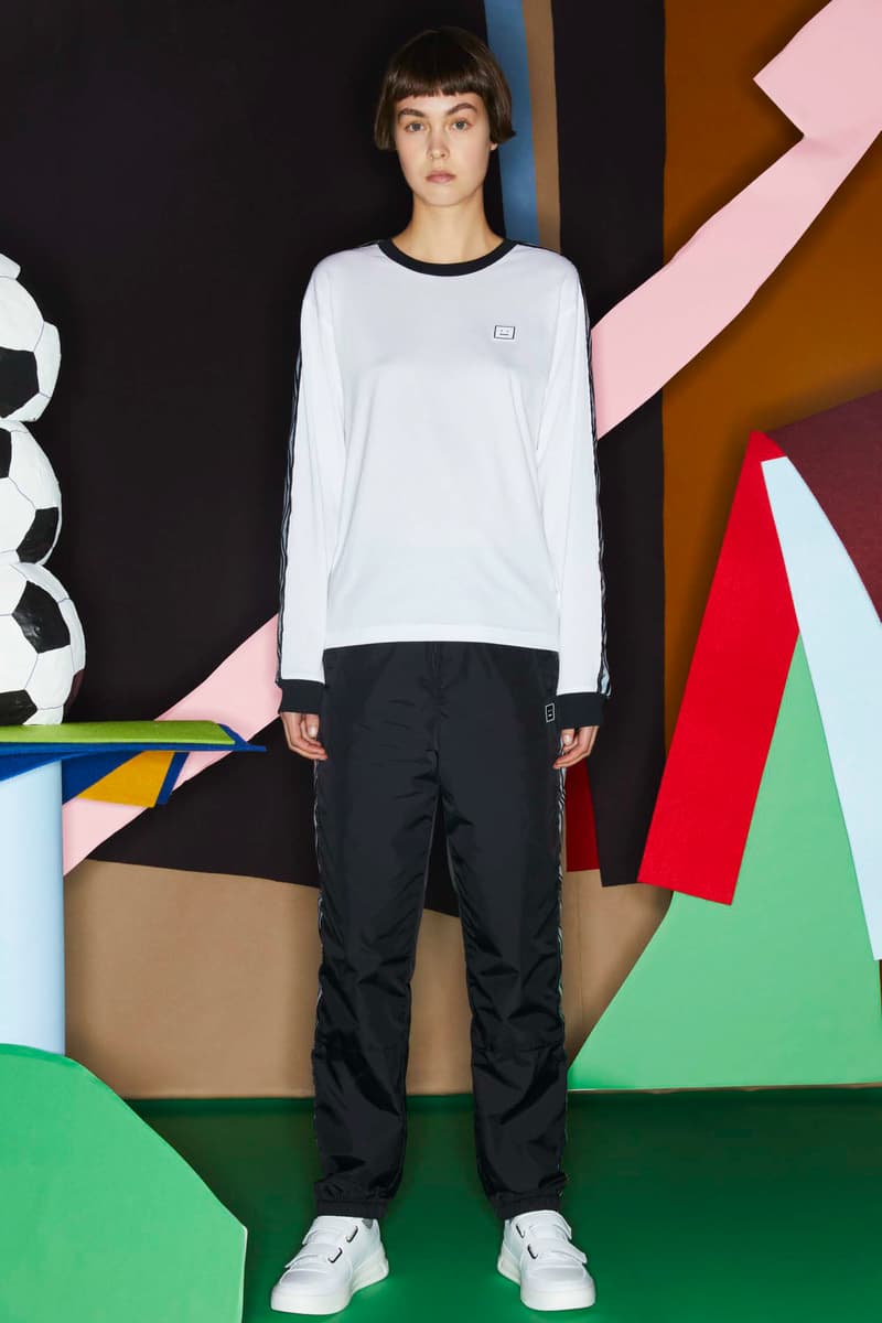 Acne Studios FW20 fall winter 2020 Face Collection Lookbook swedish menswear womenswear imprint basics knits jersey fleece face patch