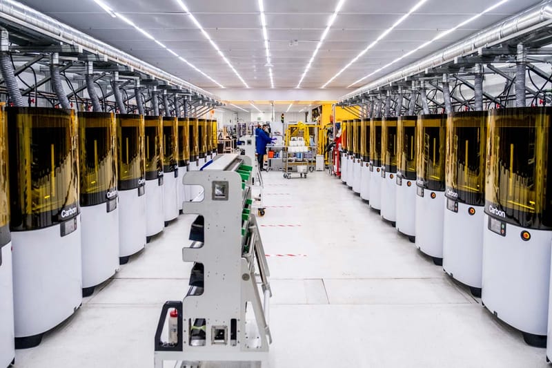 carbon 3d printing adidas