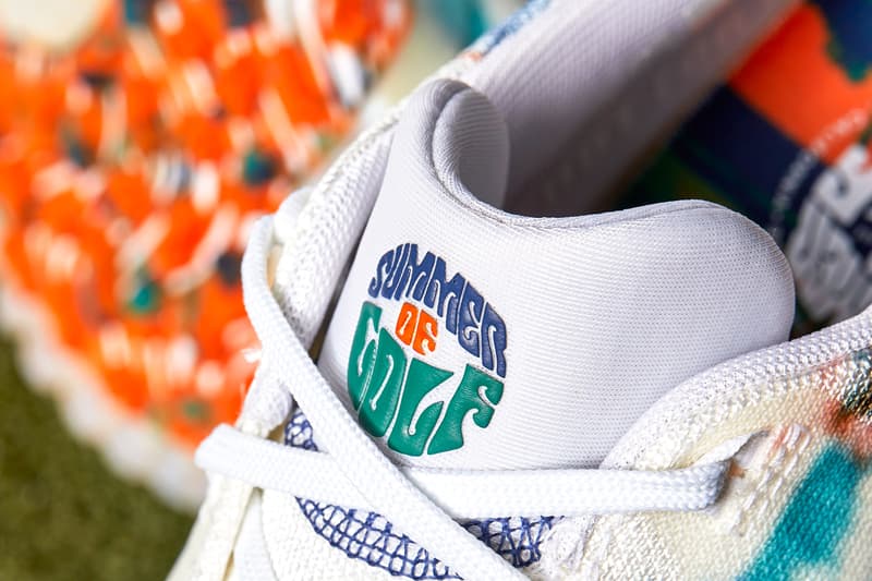 adidas codechaos summer of golf eh2819 cloud white gold metallic tech indigo blue orange release date info photos price