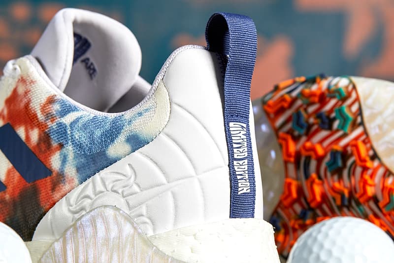 adidas codechaos summer of golf eh2819 cloud white gold metallic tech indigo blue orange release date info photos price