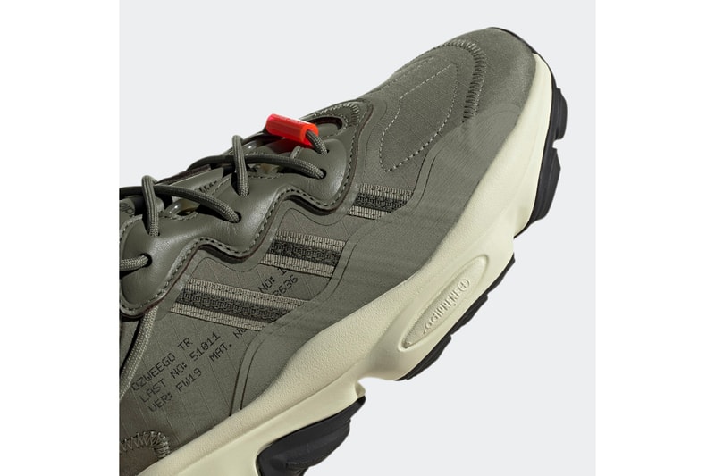 adidas originals ozweego tr trail legacy green night cargo olive sand black EG8322 release date info photos price