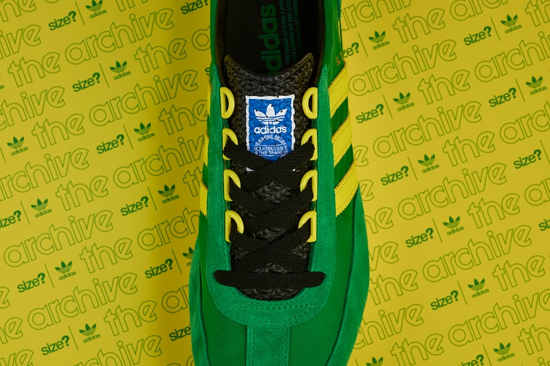size? adidas originals SL76 green yellow buy cop purchase details release information collaboration