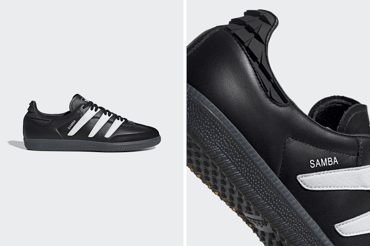 New adidas Samba OG Features Predator-Style Stripes