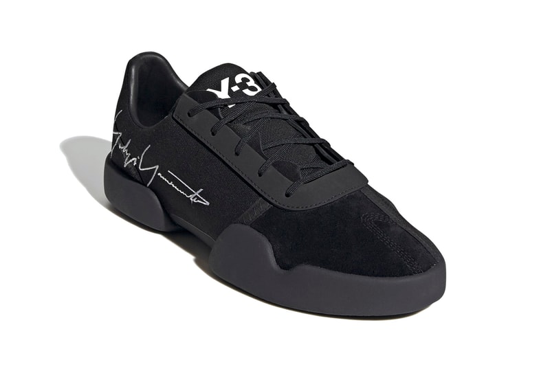 adidas Y-3 Yunu "Black/Cloud White" Release Information First Look New Sneaker Yohji Yamamoto Footwear Three Stripes Skateboarding Shoe