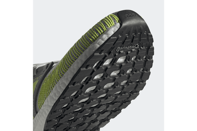 adidas UltraBOOST 20 "Grey Two/Signal Green/Glory Blue" Release Information Closer Look Three Stripes Running Shoes Tech BOOST FX0899 Continental Rubber Outsole Fiber Placement Primeknit Fabric