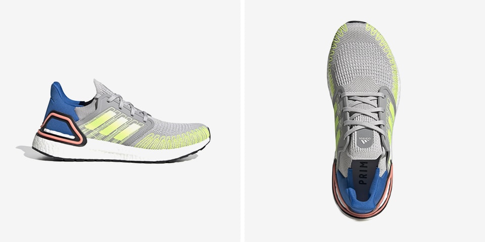Adidas Ultraboost Grey Two Signal Green Glory Blue Hypebeast Adidas Ultraboost Grey Two Signal Green Glory Blue Hypebeast