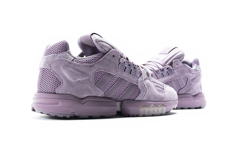 adidas ZX Torsion legacy purple glow orange EF4347 menswear streetwear spring summer 2020 collection shoes sneakers runners trainers three stripes kicks purple suede peach