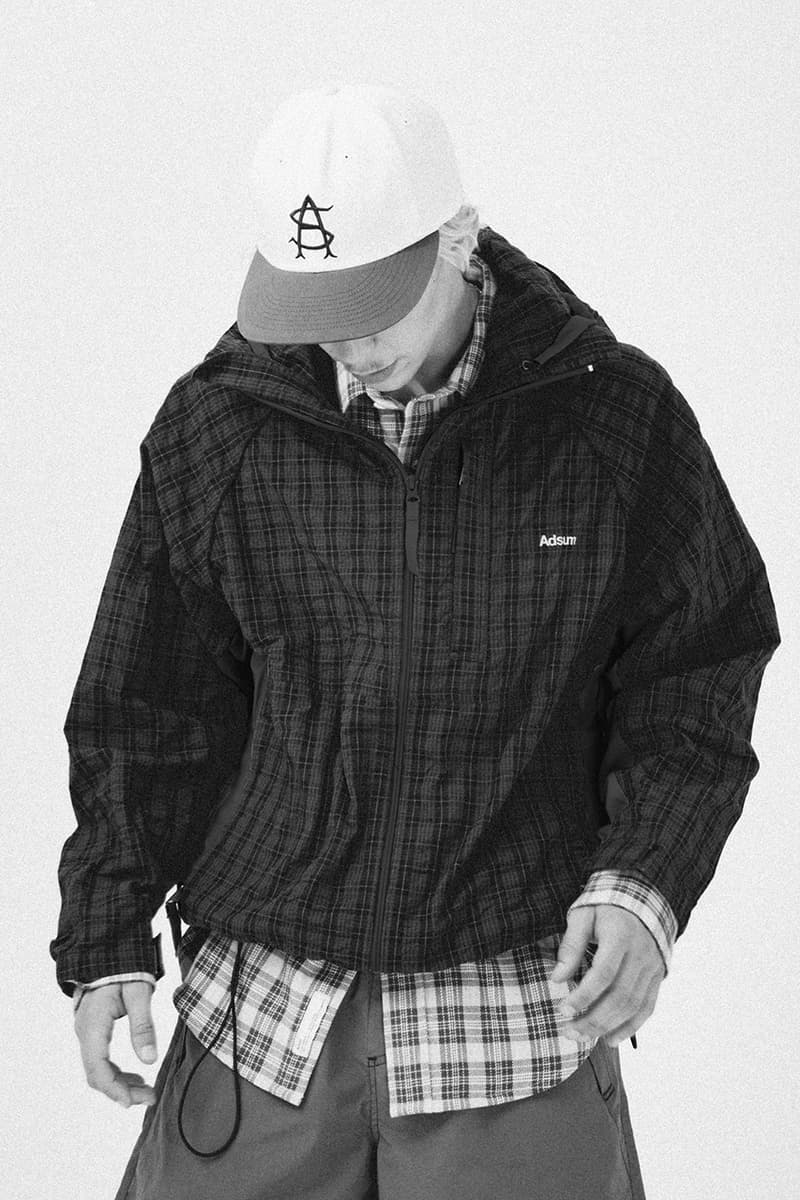 adsum spring summer 2020 ss20 release information collection capsule second release drop buy cop purchase shirt shorts cap jacket plaid tattersall oxford