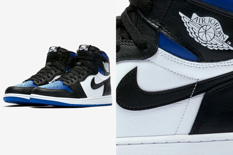 Air Jordan 1 Retro High Og Game Royal Official Look Hypebeast