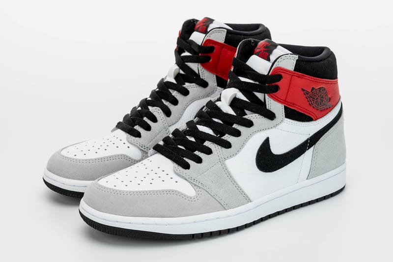 jordan 1 light smoke grey white laces