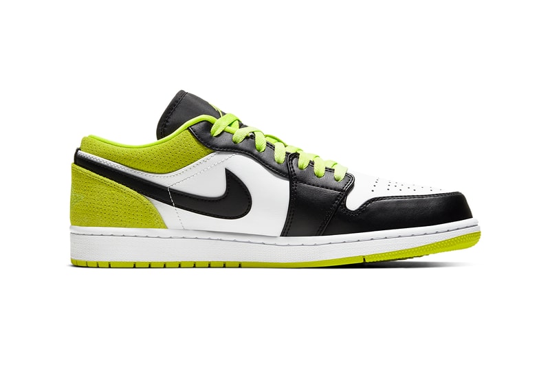 Air Jordan 1 Low SE Suede Green Black WhiteCK3022-003