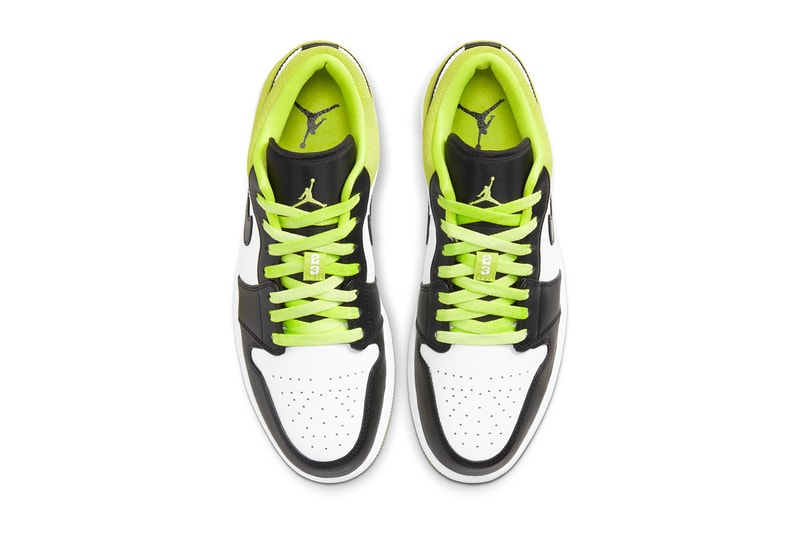 Air Jordan 1 Low SE Suede Green Black WhiteCK3022-003
