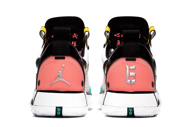 air jordan 34 low guo ailun cmyk CZ7748 100 white green yellow pink black release date info photos price