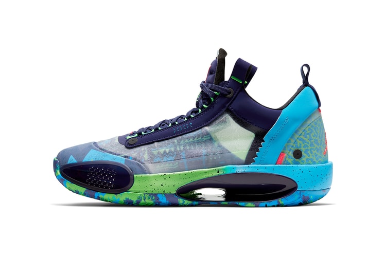 Air Jordan 34 Low "Regency Purple" Offers Spring-Friendly Look