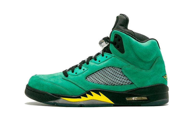 Air Jordan 5 SE Oregon Release Rumor info CK6631-307 Buy Price Apple Green Black Yellow Strike University of 