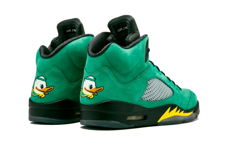 Air Jordan 5 SE Oregon Release Rumor info CK6631-307 Buy Price Apple Green Black Yellow Strike University of 