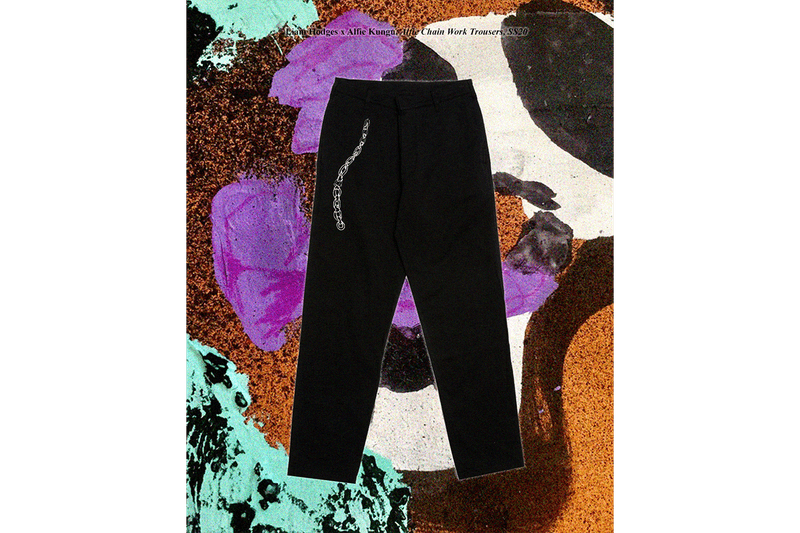 Alfie Kungu x Liam Hodges Spring/Summer 2020 Collection Looks Lookbook Release Information Free A3 Print Artist London Based Designer Hand Made Printed Garments 