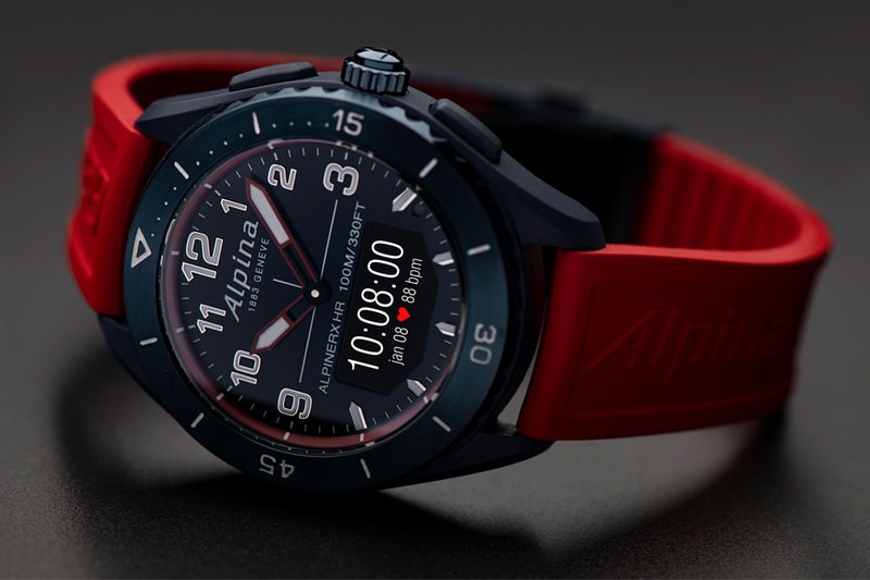 Alpina Watches Launches a Customization Platform For The AlpinerX Alive Fashion Swiss Watchmaker Smartwatch Health