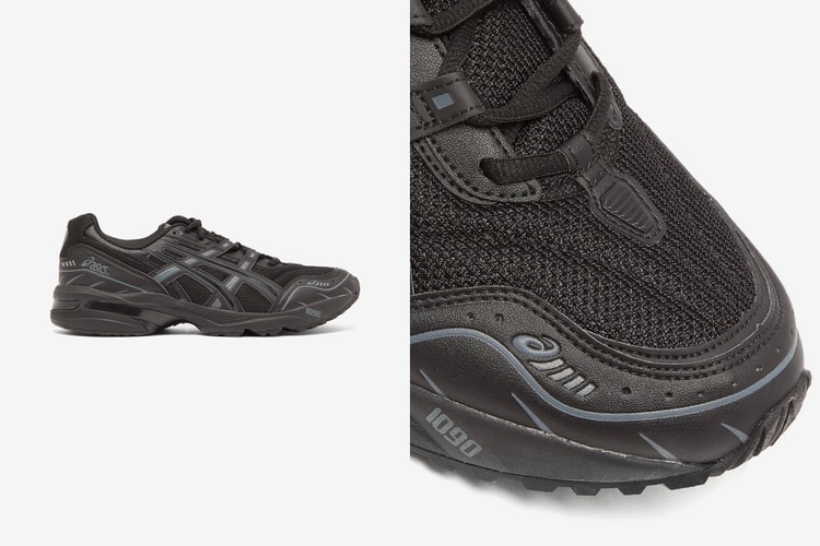 ASICS' GEL-1090 Receives Understated "Triple Black" Makeover