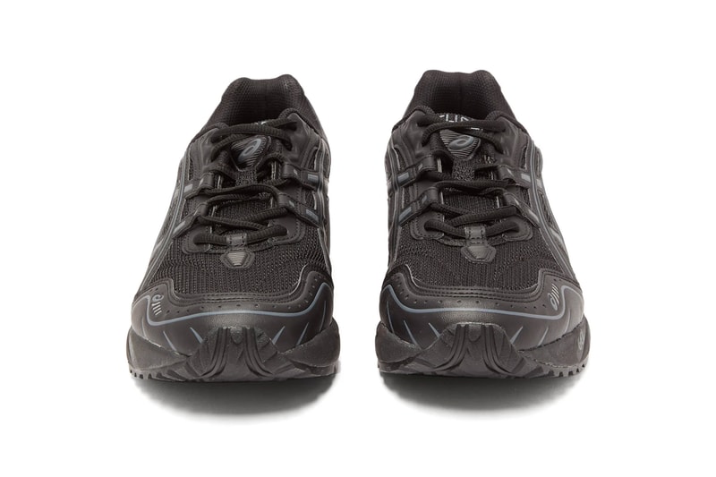 ASICS GEL 1090 Triple Black menswear streetwear spring summer 2020 collection shoes footwear sneakers kicks runners trainers japanese mesh 
