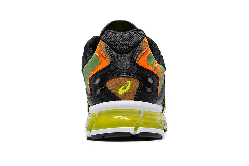 ASICS GEL-Kayano 5 360 "Black/Safety Yellow" Sneaker Release Information Drop Date Japanese Footwear Label GEL-Quantum Cushioning Unit Military Utilitarian Look