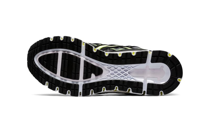 ASICS GEL-Kayano 5 360 "Black/Safety Yellow" Sneaker Release Information Drop Date Japanese Footwear Label GEL-Quantum Cushioning Unit Military Utilitarian Look