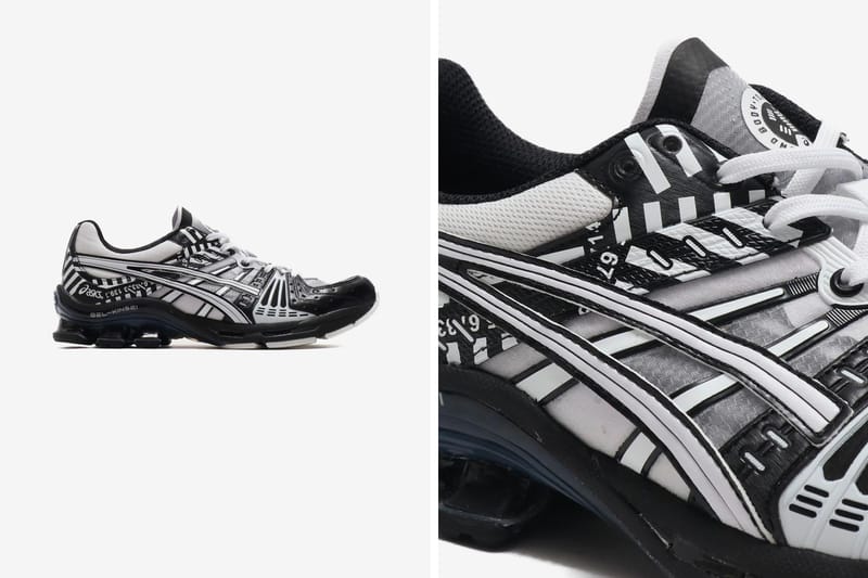 asics gel kinsei 5 black and gold