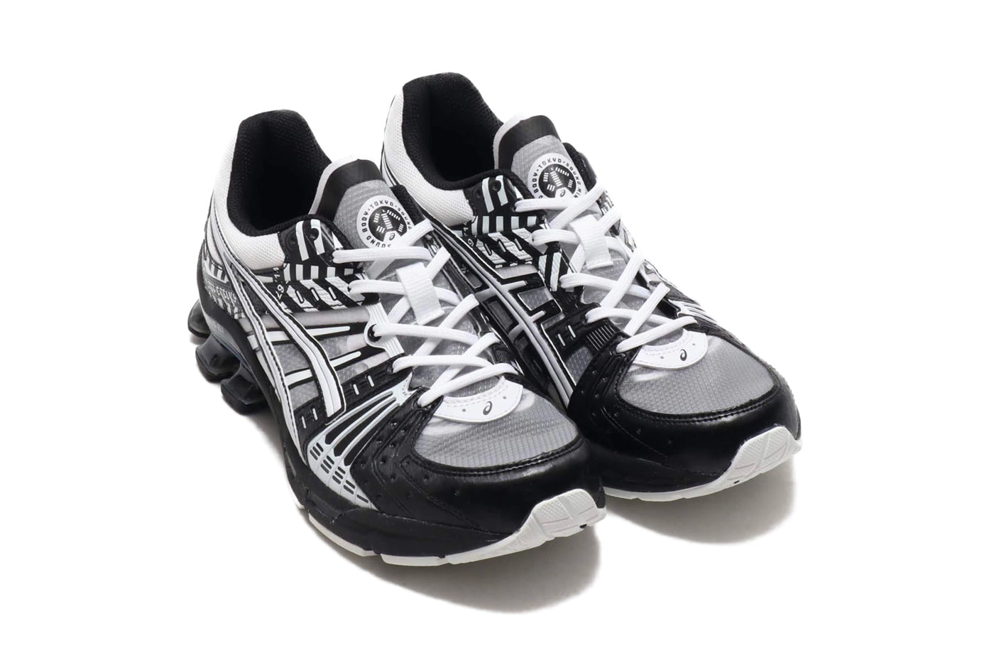 ASICS GEL Kinsei OG White Black footwear shoes sneakers menswear streetwear kicks runners trainers spring 2020 collection 1021a300 100 japanese