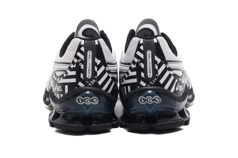 ASICS GEL Kinsei OG White Black footwear shoes sneakers menswear streetwear kicks runners trainers spring 2020 collection 1021a300 100 japanese
