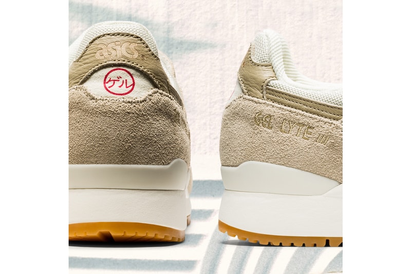 ssics GEL LYTE iii 3 series craftsmanship pack Smoke Blue Grand Shark ivory wood crepe japanese monozukuri